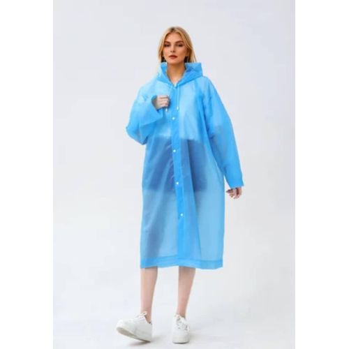 product_image_name-Generic-Imperméable Long Transparent avec Capuche – Protection Pluie Confortable-1