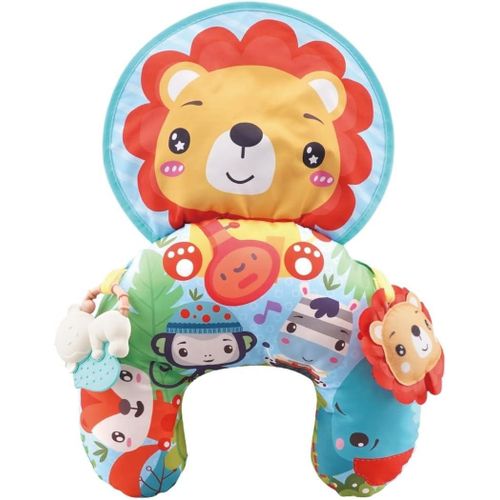 Generic Coussin d'éveil pour bébé avec hochets - Jouet sensoriel pour bébés - image 3