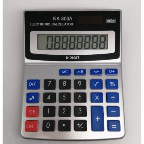 product_image_name-Generic-Calculatrice à écran LCD avec fonctions standard, alimentation solaire et à batterie pour la maison et le bureau de base-1