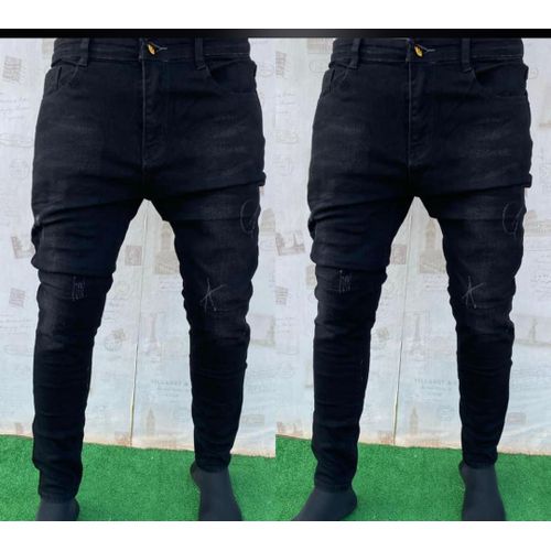 Jeans Pantalon Jeans Homme Noir Prix pas cher Jumia CI