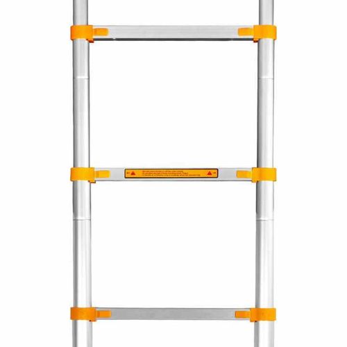 DINGQI Echelle en aluminium, légère et extensible 11 marches - jaune - image 5