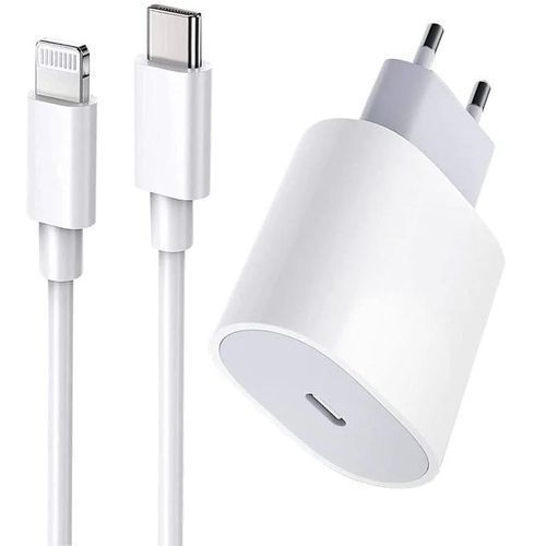 General - Chargeur iPhone Charge Rapide, Bloc Chargeur Rapide Type