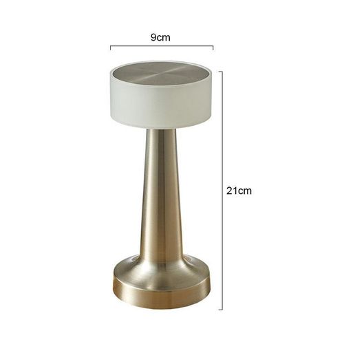 product_image_name-Generic-Lampe de Table LED Sans Fil "Halo" - Rechargeable USB-C - Métal Galvanisé-2