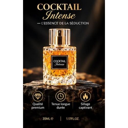 Generic Cocktail Intense 35 ml – Eau de Parfum, Format Compact et Élégant