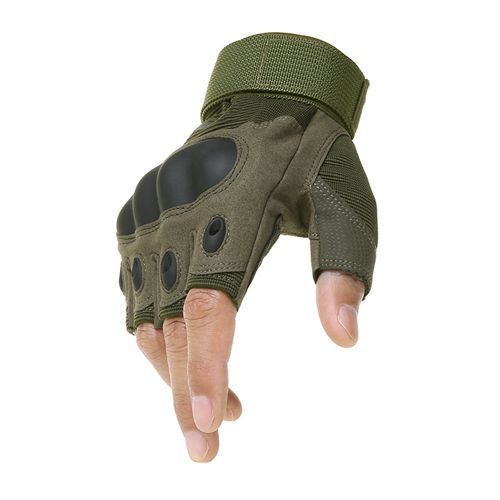 Gants tactiques halft / demi-doigt militaires, airsoft, tir