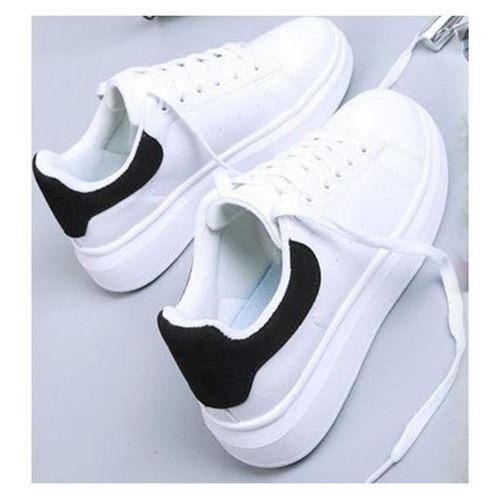 product_image_name-Fashion-Baskets Pour Femme - Blanc & Noir-4