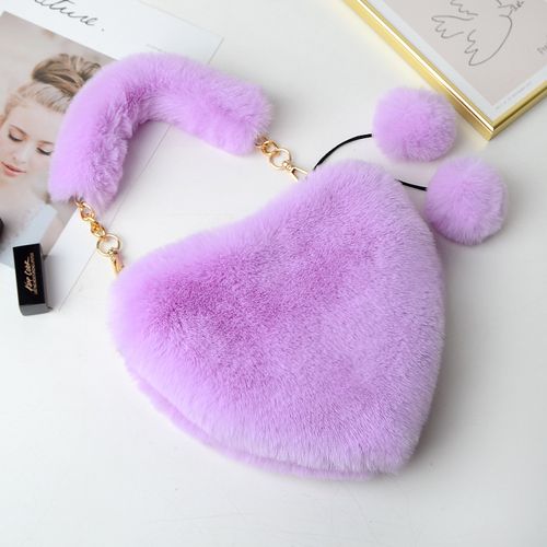 Fashion Sac En Peluche En Forme De Cœur-mignon-sac D'amour-en