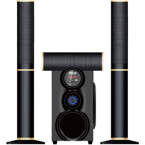 Generic Woofer Home Cinéma Chaîne HI-FI - Bluetooth - Noir
