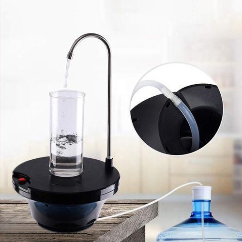product_image_name-Generic-Distributeur d'Eau Automatique Portable Rechargeable USB - Rotation 360°, Compatible Bonbonne Gallon - Tuyau Silicone Alimentaire & Acier Inoxydable 304-4