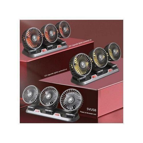 product_image_name-Generic-Ventilateur de refroidissement de voiture, 3 têtes Pour voiture R6-3
