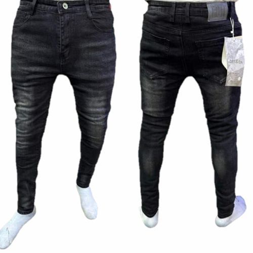Pantalon jean noir homme pas cher outlet
