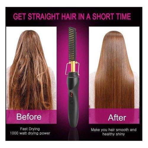 Generic Peigne Chauffante-Lisseur De Cheveux - image 2