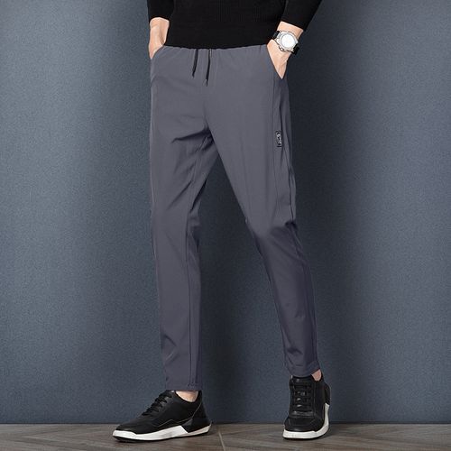 Fashion Pantalon Stretch Décontracté Homme-Gris - Prix pas cher