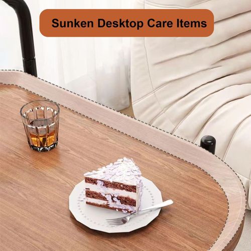 product_image_name-Generic-Table d'appoint à 2 niveaux avec roulettes, table de chevet mobile avec étagère de rangement-4