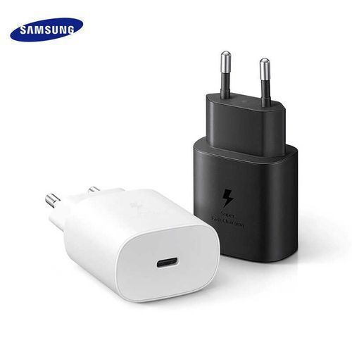 Chargeur ultrarapide de 25 W pour les appareils de Samsung et câble de 6 pi  type C à type C.