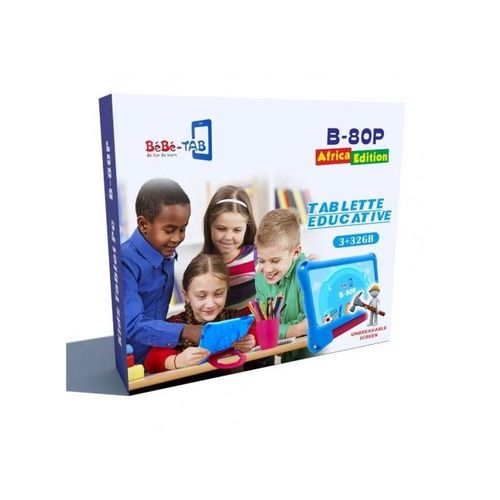 Tablette educative pour Enfants Android Bebe-Tab B787 - 32Go ROM - 2Go RAM  - 3000mAh - WiFi