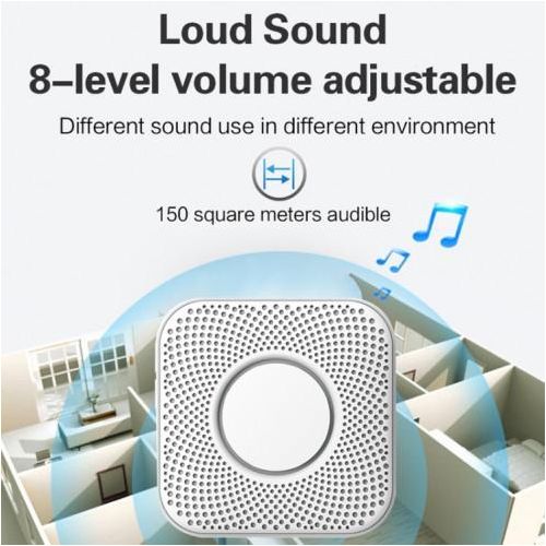 product_image_name-Generic-Sonnette Sans Fil Intelligente  – Sécurité & Accueil Connecté-8