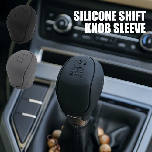 Generic Pommeau De Levier De Vitesse Automobile En Silicone Gris, Accessoires  Intérieurs - Prix pas cher