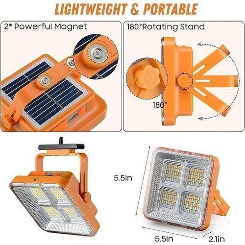 Generic Mini Projecteur Solaire 60w - image 3