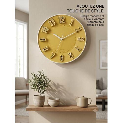 Generic  Horloge murale ronde à quartz - image 2