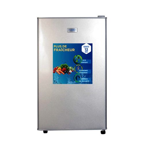 Nasco Réfrigérateur une porte NASF1-95FL - 76 Litres Net / R600A / Argent -  Prix pas cher | Jumia CI