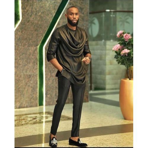 Tunique noire homme top