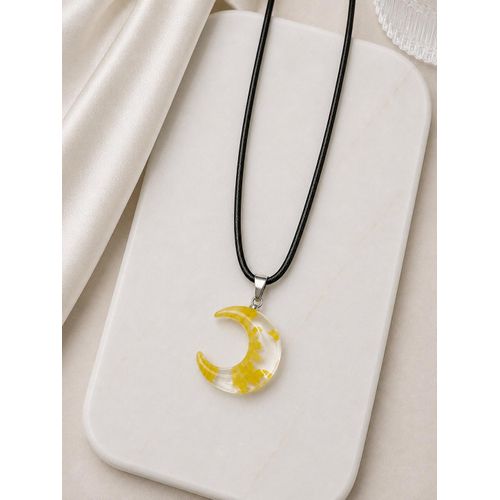 Fashion Collier Pendentif Lune – Bijou Tendance