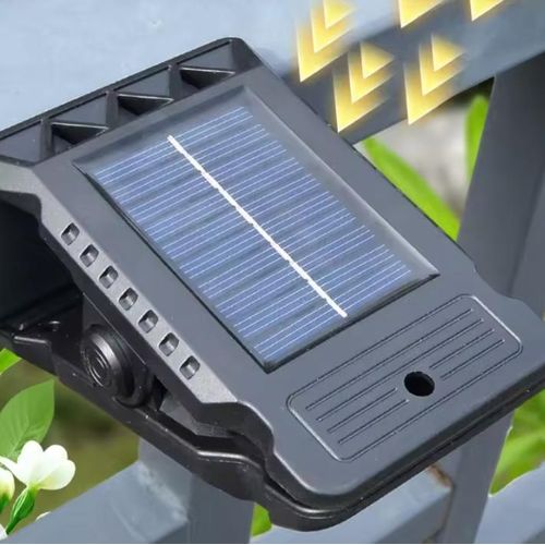 product_image_name-Generic-Lampe extérieure LED solaire clip portable étanche avec détecteur de mouvements, lampe de jardin cour, patio, maison, camping, lampe murale-2