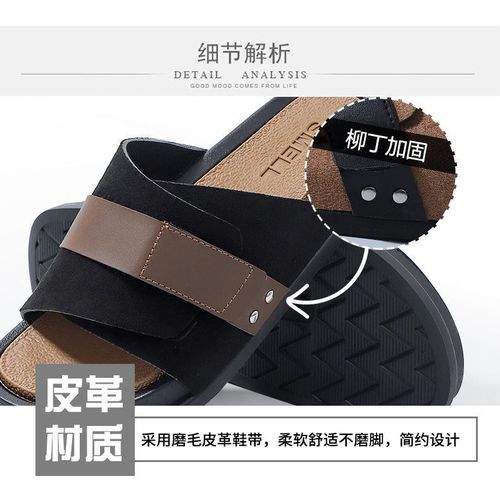 product_image_name-Fasfion-SANDALE HOMME NOIR Chic et simple léger-1