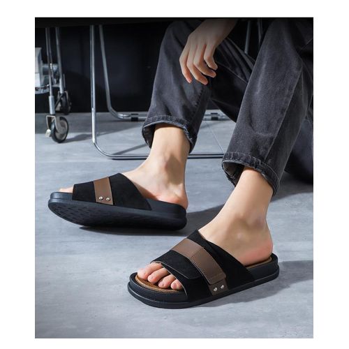 product_image_name-Fasfion-SANDALE HOMME NOIR Chic et simple léger-3