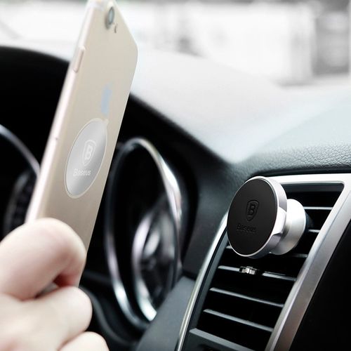 Support magnétique de téléphone portable pour voiture-NOIR