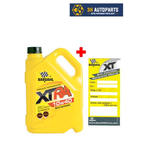 BARDAHL 10w40 Xtc Motor Oil, 5l