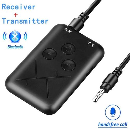 Generic Récepteur Bluetooth 2 En 1 APTX Sans Fil, Adaptateur Audio  Auxiliaire Jack RCA 3.5mm - Prix pas cher