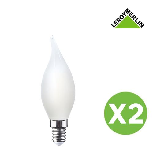 Leroy Merlin Ampoule à vis E27 - LED - 5,5W (équi 40W) - 2700K / lumière  chaude (jaune) - Prix pas cher