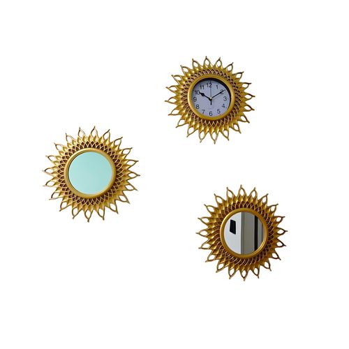 product_image_name-Generic-Horloge murale rétro créative de style européen pour salon 3PC-2