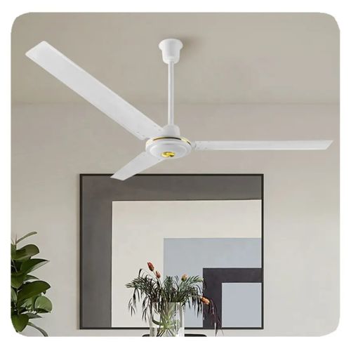 product_image_name-Generic-Ventilateur de plafond industriel décoration de 56 pouces- Blanc-1