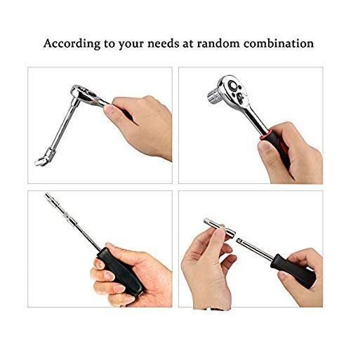 product_image_name-Generic-coffret douilles cliquet, mallette outillage 53 pièces, set douilles clés à douille CR-V, outillage mécanicien Abidjan, Shopez Ici-7