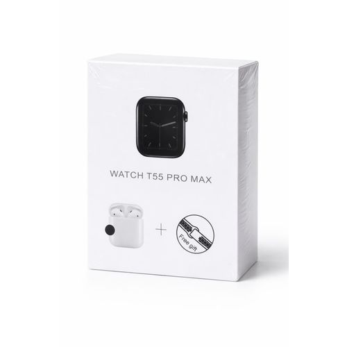 product_image_name-Generic-Montre Connectée T55 Pro Max + Écouteurs Sans Fil Offerts – Smartwatch Multifonction Bluetooth-2