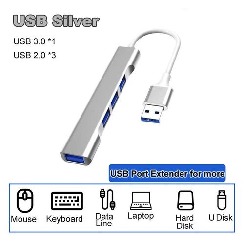 Adaptateur USB C vers USB C femelle câble répartiteur USB en Y