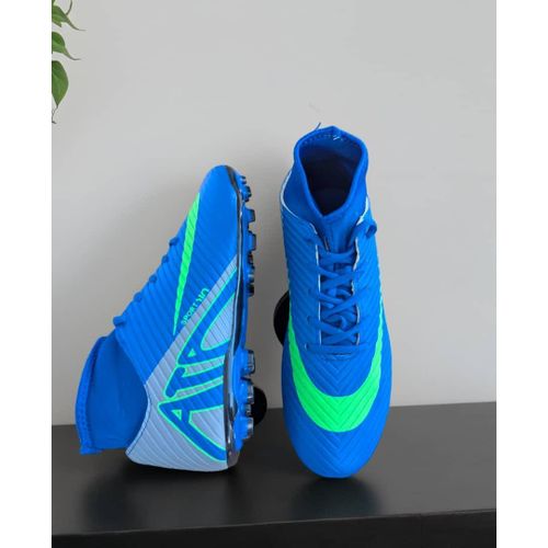 product_image_name-Fashion-Chaussures de football professionnelles pour compétition, entraînement, sports de plein air, Magre - Bleu-3