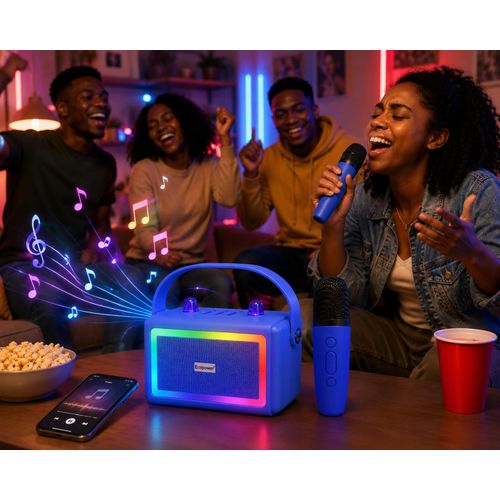 Generic Enceinte Bluetooth Portable avec Micro - image 4