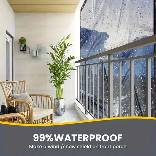 product_image_name-Generic-Bâche transparente imperméable de 2 m x 4 m d'épaisseur, en polyéthylène, avec œillets.-6