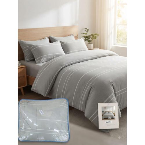 Generic Couverture Légère d'Été "Couette de Clim" - 2.2m x 2.4m - Design Imprimé Moderne - image 2