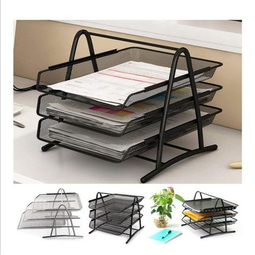 Etagère De Rangement De Documents à 3 Niveaux - Ivoirshop - Site