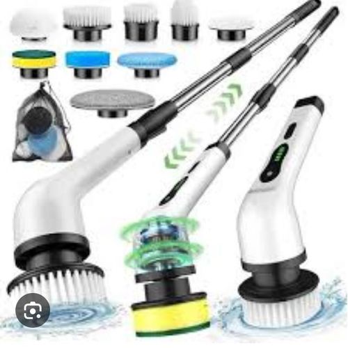 Generic Brosse De Nettoyage électrique Sans Fil 9 En 1 Rechargeable - image 2