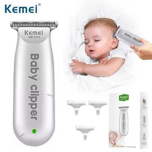 Kemei KM-1319 - Tondeuse Bébé Rechargeable - Blanc