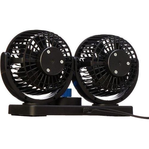 product_image_name-Generic-Super ventilateur De Véhicule à Double Tête Rotatif à 360 Degrés-5