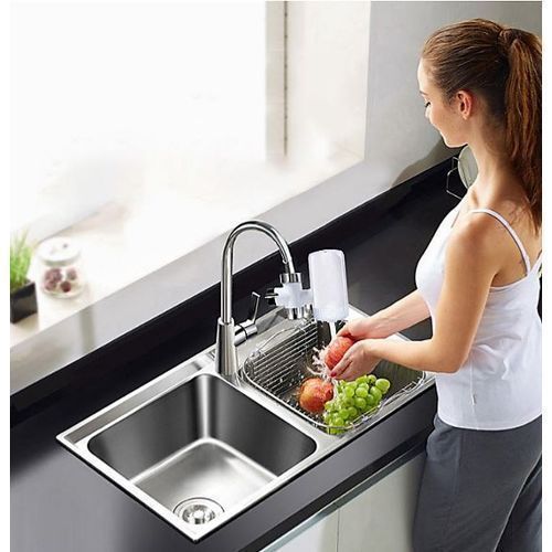 Generic Filtre De Purification D'eau De Robinet - Blanc - image 4