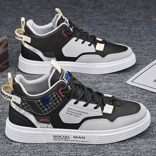 Basket toile best sale homme pas cher