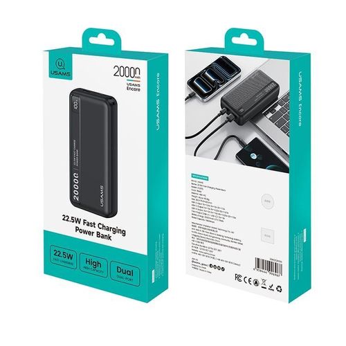 product_image_name-Usams-Power bank CD265 à charge rapide 22,5 W, 20 000 mAh-5
